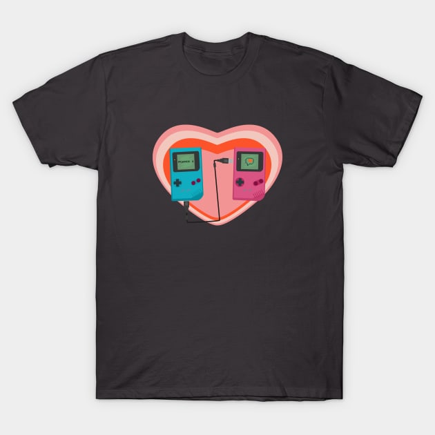 Valentines Day Player 1 Gamer T-Shirt by MisconceivedFantasy